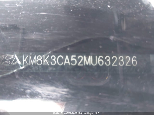 Aukcja sprzedaży 2021 Hyundai Kona Limited, vin: KM8K3CA52MU632326, numer aukcji: 12644151
