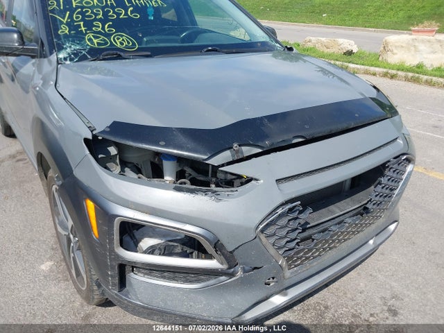 Aukcja sprzedaży 2021 Hyundai Kona Limited, vin: KM8K3CA52MU632326, numer aukcji: 12644151