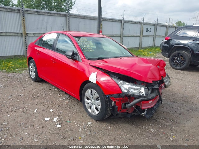 12644153 :رقم المزاد ، 1G1PL5SH9E7128797 vin ، 2014 Chevrolet Cruze Ls مزاد بيع