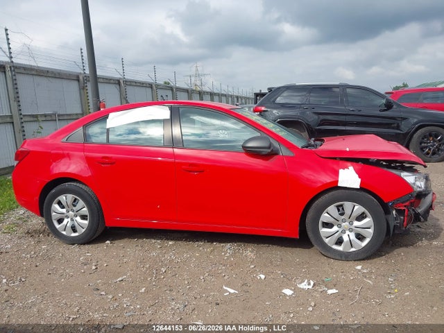 12644153 :رقم المزاد ، 1G1PL5SH9E7128797 vin ، 2014 Chevrolet Cruze Ls مزاد بيع
