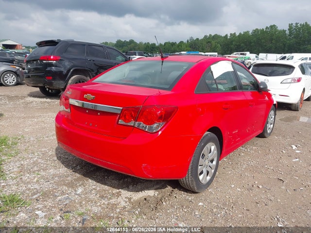 12644153 :رقم المزاد ، 1G1PL5SH9E7128797 vin ، 2014 Chevrolet Cruze Ls مزاد بيع