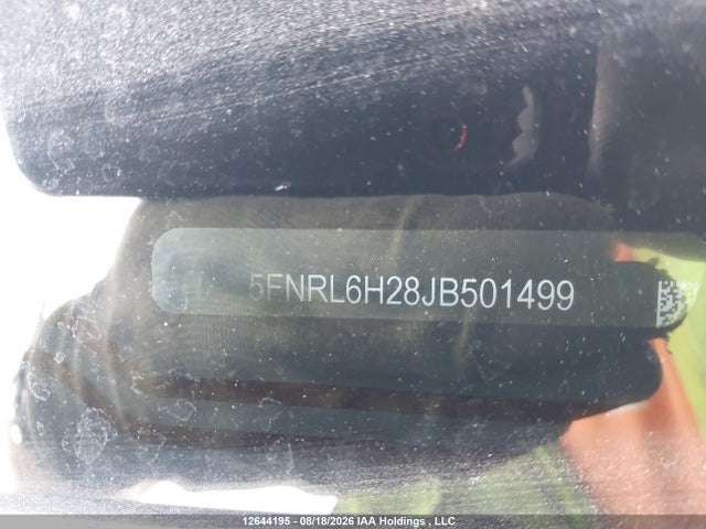 Honda Odyssey 2018 5FNRL6H28JB501499 Image 17