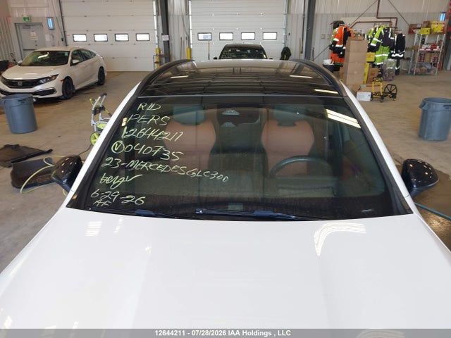 Aukcja sprzedaży 2023 Mercedes-benz Glc 300 4matic, vin: W1NKM4HB0PF040735, numer aukcji: 12644211