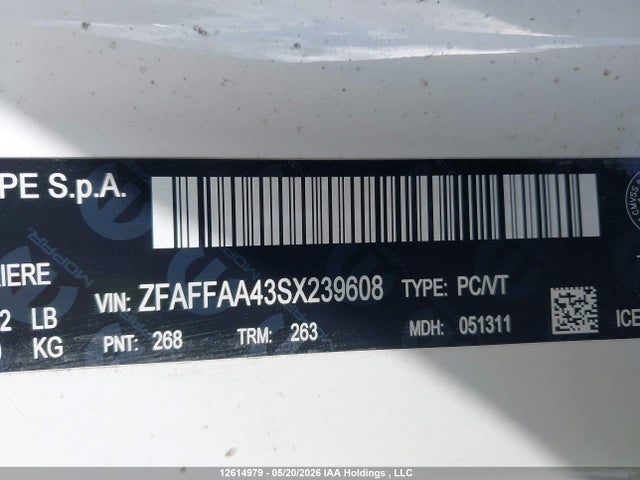 Fiat 500e Bev Red 2025 ZFAFFAA43SX239608 Image 9