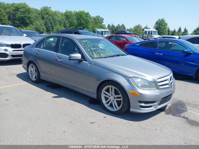 12644224 :رقم المزاد ، WDDGF8FB3CA615733 vin ، 2012 Mercedes-benz C 250 4matic مزاد بيع