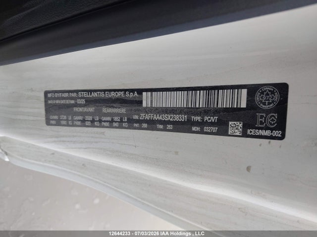Fiat 500e Bev Red 2025 ZFAFFAA43SX238331 Image 9