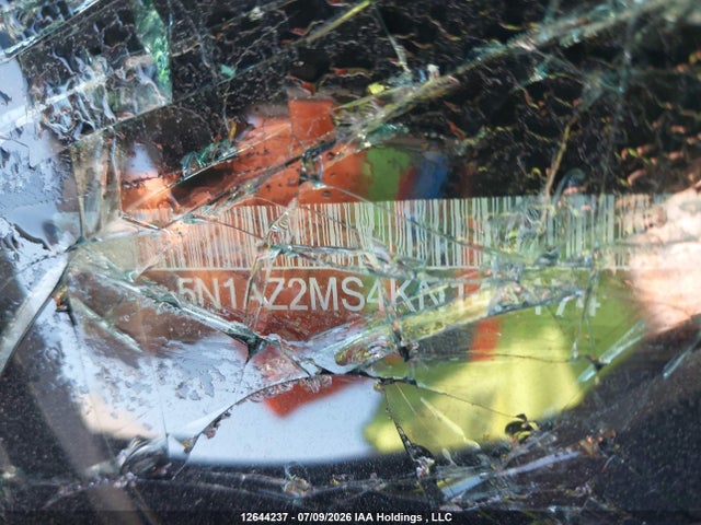 5N1AZ2MS4KN149174 Nissan Murano S/sl/sv/platinum