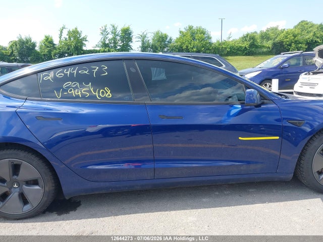 LRW3E1FA7PC945408 Tesla Model 3 Rwd