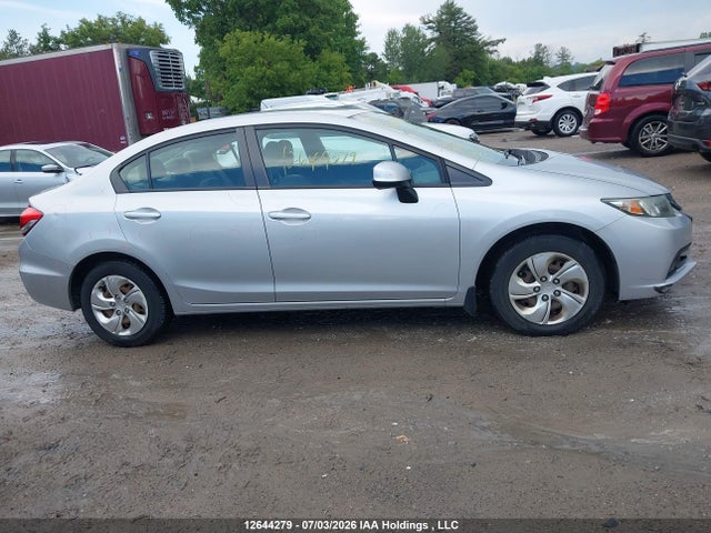 2013 Honda Civic Lx მანქანა იყიდება აუქციონზე, vin: 2HGFB2F42DH041775, აუქციონის ნომერი: 12644279