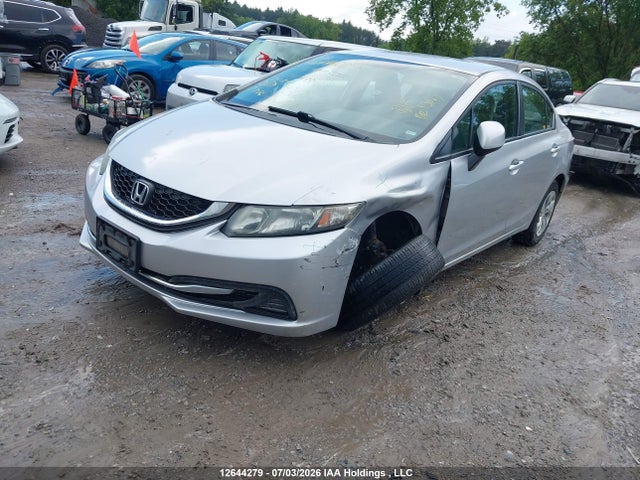 2013 Honda Civic Lx მანქანა იყიდება აუქციონზე, vin: 2HGFB2F42DH041775, აუქციონის ნომერი: 12644279