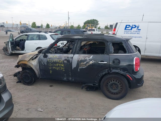 2013 Mini Cooper S Countryman მანქანა იყიდება აუქციონზე, vin: WMWZC5C5XDWM16575, აუქციონის ნომერი: 12644321