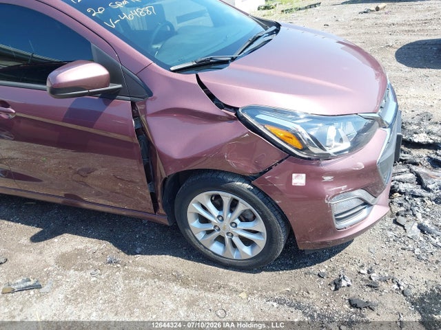 2020 Chevrolet Spark მანქანა იყიდება აუქციონზე, vin: KL8CD6SA9LC404887, აუქციონის ნომერი: 12644324