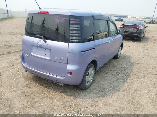 2005 Toyota Sienta მანქანა იყიდება აუქციონზე, vin: NCP810108625, აუქციონის ნომერი: 12644369