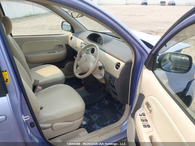 2005 Toyota Sienta მანქანა იყიდება აუქციონზე, vin: NCP810108625, აუქციონის ნომერი: 12644369