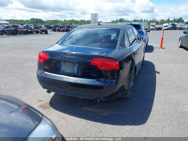 Продаж на аукціоні авто 2007 Audi A4 2.0t, vin: WAUDF78E17A233668, номер лоту: 12638365