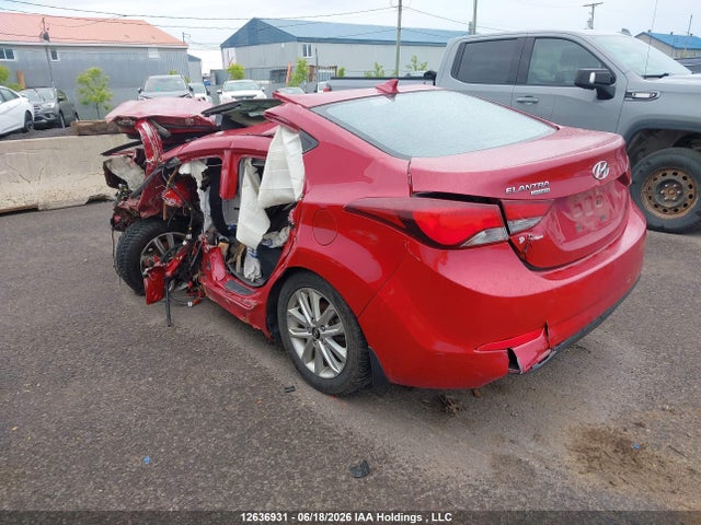 Aukcja sprzedaży 2015 Hyundai Elantra Sport Appearance, vin: KMHDH4AE3FU419632, numer aukcji: 12636931