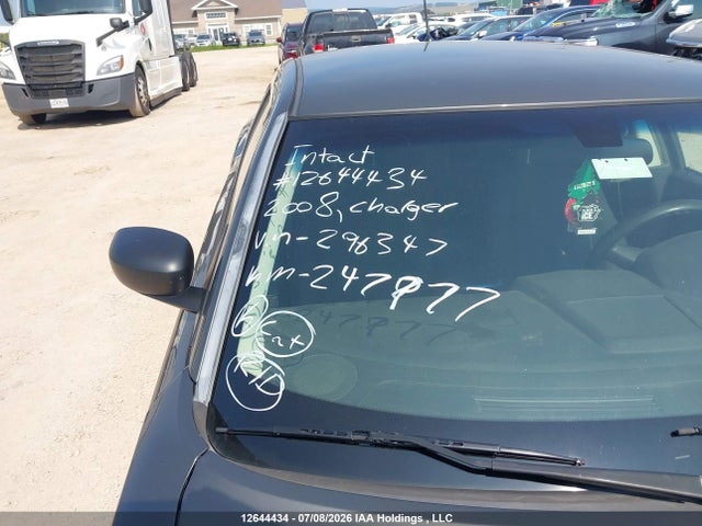 12644434 :رقم المزاد ، 2B3KA43G48H296347 vin ، 2008 Dodge Charger مزاد بيع