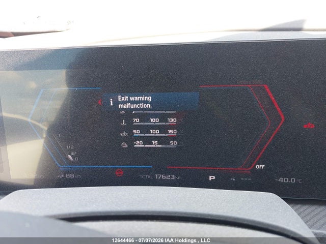 2023 Bmw Xm მანქანა იყიდება აუქციონზე, vin: 5YM23CS09P9R35013, აუქციონის ნომერი: 12644466
