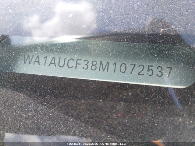 12644504 :رقم المزاد ، WA1AUCF38M1072537 vin ، 2021 Audi Q3 40 Komfort مزاد بيع