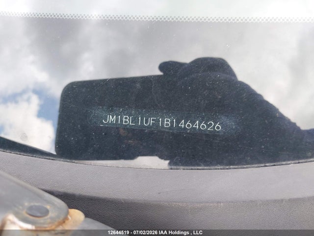 Aukcja sprzedaży 2011 Mazda 3 I, vin: JM1BL1UF1B1464626, numer aukcji: 12644519
