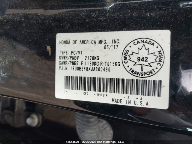 Acura Tlx Elite 2018 19UUB3F8XJA800490 Image 9