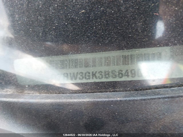 Aukcja sprzedaży 2011 Dodge Dakota Slt, vin: 1D7RW3GK3BS649061, numer aukcji: 12644522