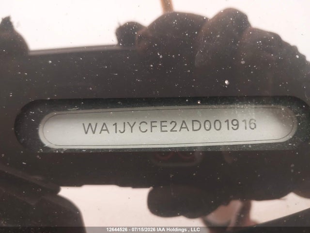 12644526 :رقم المزاد ، WA1JYCFE2AD001916 vin ، 2010 Audi Q7 مزاد بيع