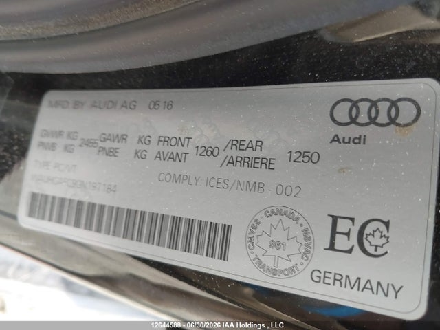 Audi A6 Prestige 2016 WAUHGAFC9GN197184 Image 19