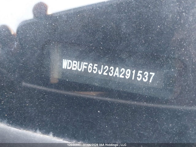 2003 Mercedes-benz E 320 მანქანა იყიდება აუქციონზე, vin: WDBUF65J23A291537, აუქციონის ნომერი: 12644593