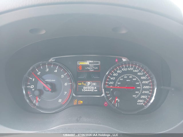 2020 Subaru Wrx Limited მანქანა იყიდება აუქციონზე, vin: JF1VA1G67L8825113, აუქციონის ნომერი: 12644597