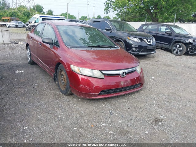 2006 Honda Civic Dx Vp მანქანა იყიდება აუქციონზე, vin: 2HGFA16346H031868, აუქციონის ნომერი: 12644619