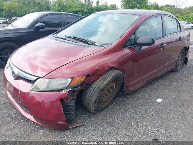2006 Honda Civic Dx Vp მანქანა იყიდება აუქციონზე, vin: 2HGFA16346H031868, აუქციონის ნომერი: 12644619