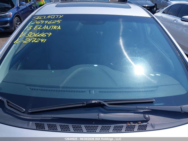Aukcja sprzedaży 2013 Hyundai Elantra Gls, vin: 5NPDH4AE4DH306669, numer aukcji: 12644625