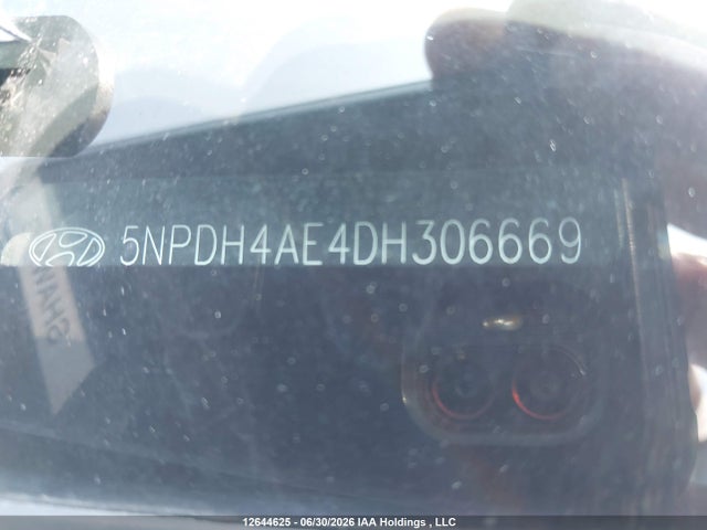 Aukcja sprzedaży 2013 Hyundai Elantra Gls, vin: 5NPDH4AE4DH306669, numer aukcji: 12644625