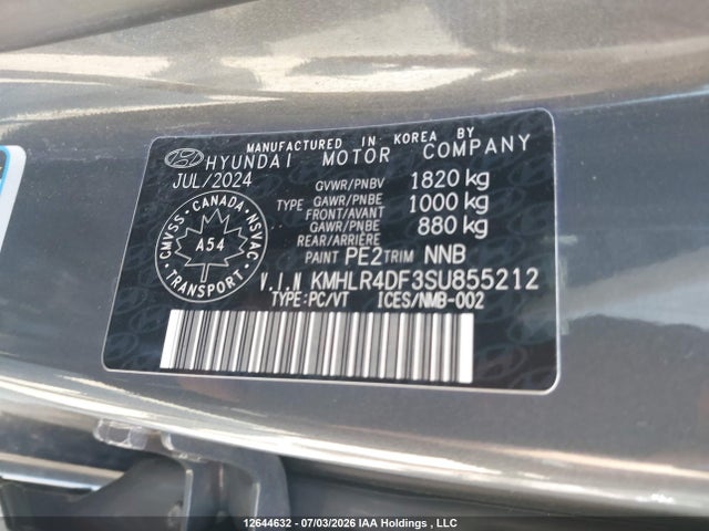 Продаж на аукціоні авто 2025 Hyundai Elantra N Line Ultimate, vin: KMHLR4DF3SU855212, номер лоту: 12644632