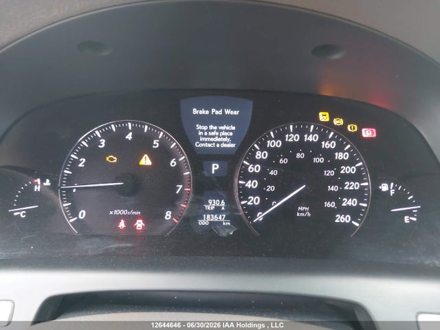 12644646 :رقم المزاد ، JTHBL46F485056748 vin ، 2008 Lexus Ls 460 مزاد بيع
