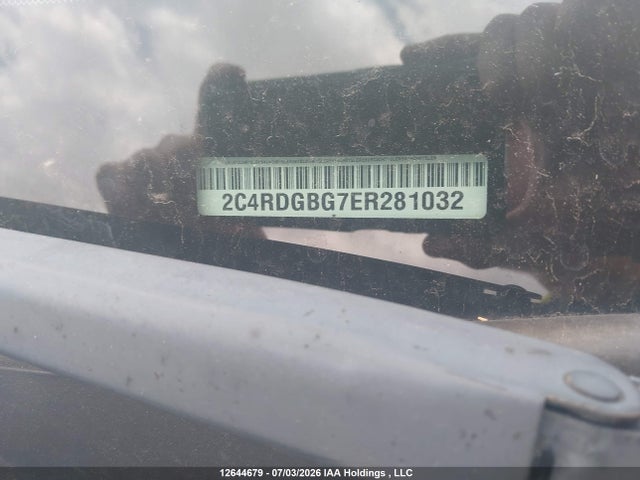 Aukcja sprzedaży 2014 Dodge Grand Caravan Se/sxt, vin: 2C4RDGBG7ER281032, numer aukcji: 12644679