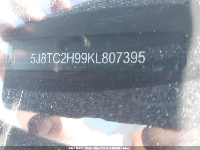 Продаж на аукціоні авто 2019 Acura Rdx Platinum Elite, vin: 5J8TC2H99KL807395, номер лоту: 12644683