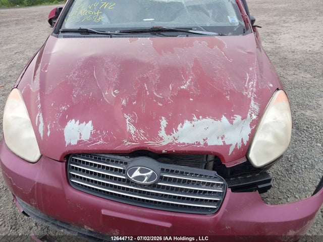2009 Hyundai Accent 25th Anniversary/gl/gls/l მანქანა იყიდება აუქციონზე, vin: KMHCN45C59U357698, აუქციონის ნომერი: 12644712