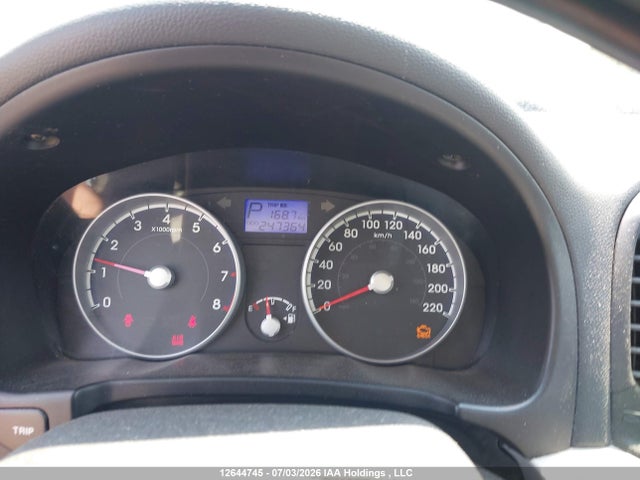 12644745 :رقم المزاد ، KMHCN4BCXAU433697 vin ، 2010 Hyundai Accent Gls مزاد بيع