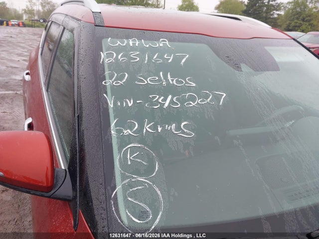 12631647 :رقم المزاد ، KNDETCA21N7345227 vin ، 2022 Kia Seltos Sx Turbo W/black Interior/sx Turbo W/burgundy Interior مزاد بيع