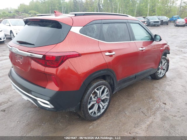 12631647 :رقم المزاد ، KNDETCA21N7345227 vin ، 2022 Kia Seltos Sx Turbo W/black Interior/sx Turbo W/burgundy Interior مزاد بيع