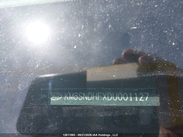 2013 Hyundai Santa Fe Xl Luxury მანქანა იყიდება აუქციონზე, vin: KM8SNDHFXDU001127, აუქციონის ნომერი: 12611863