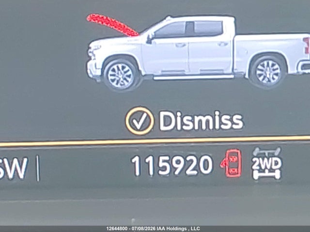 2020 Chevrolet Silverado 1500 Rst მანქანა იყიდება აუქციონზე, vin: 1GCPYEEK6LZ244105, აუქციონის ნომერი: 12644800