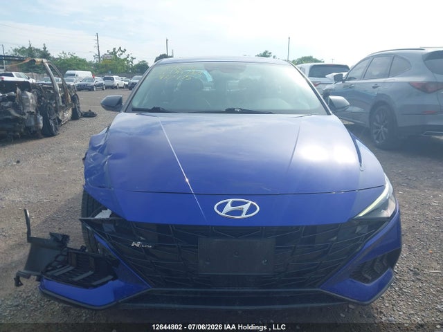 Aukcja sprzedaży 2023 Hyundai Elantra N Line Unlimited Dct, vin: KMHLR4AFXPU437435, numer aukcji: 12644802
