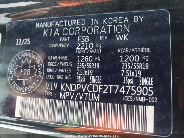 KIA Sportage Ex/ex Premium 2026 KNDPVCDF2T7475905 Image 9