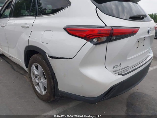 Aukcja sprzedaży 2022 Toyota Highlander Hybrid Le, vin: 5TDBBRCH5NS559282, numer aukcji: 12644807