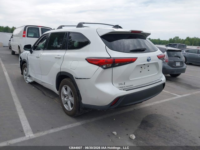 Aukcja sprzedaży 2022 Toyota Highlander Hybrid Le, vin: 5TDBBRCH5NS559282, numer aukcji: 12644807