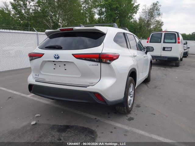 Aukcja sprzedaży 2022 Toyota Highlander Hybrid Le, vin: 5TDBBRCH5NS559282, numer aukcji: 12644807