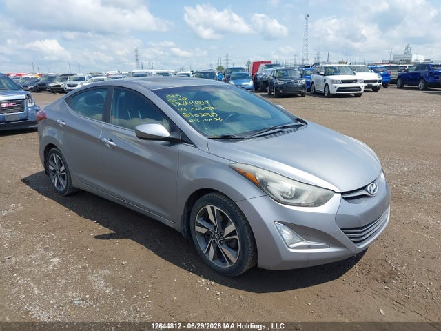 Продажа на аукционе авто 2014 Hyundai Elantra Limited, vin: KMHDH4AH7EU102915, номер лота: 12644812